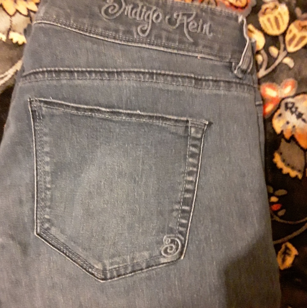 Indigo rein size 9 skinny jeans